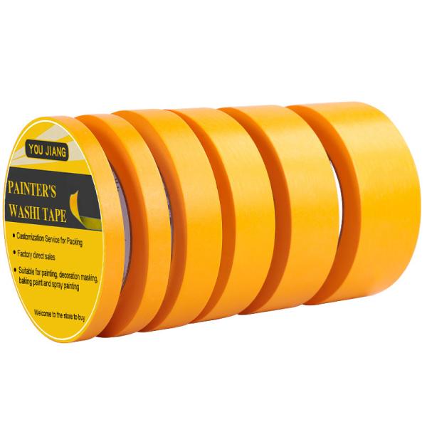 Quality Automotive Rice Paper Washi Masking Tape Bulk Painters Tape Goldband for sale