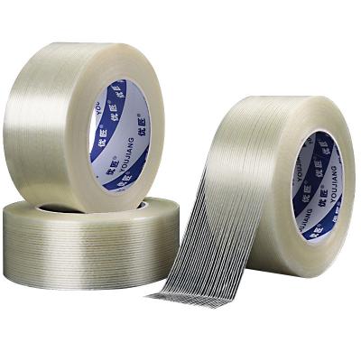 China Solvent Glue Unidirectional Fiberglass Filament Tape Reinforced Strapping for sale