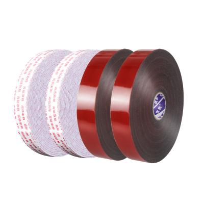 China High Adhesive 50mm Double Sided Foam Tape Polyethylene For Automotive Mounting for sale