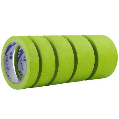 China Eco Amigável 1,88 polegadas Eco Amigável Adesivo Verde Papel Sapo Pintores Masking Tape à venda
