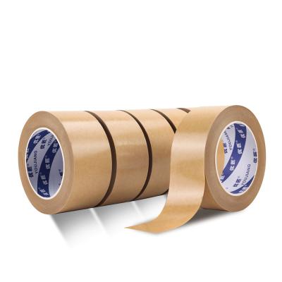 China Strong Viscosity Pressure Sensitive Kraft Tape Water Activate Anti Tear Custom for sale