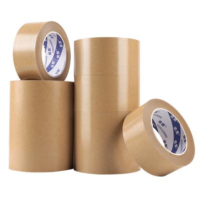 China Cintas autoadhesivas Kraft de embalaje de papel cinta de paquete Jumbo roll impermeable en venta