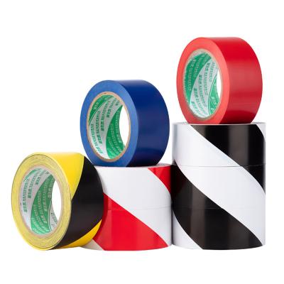 China White Black PVC Tape 50mm Lane Marking RoHS Certification for sale