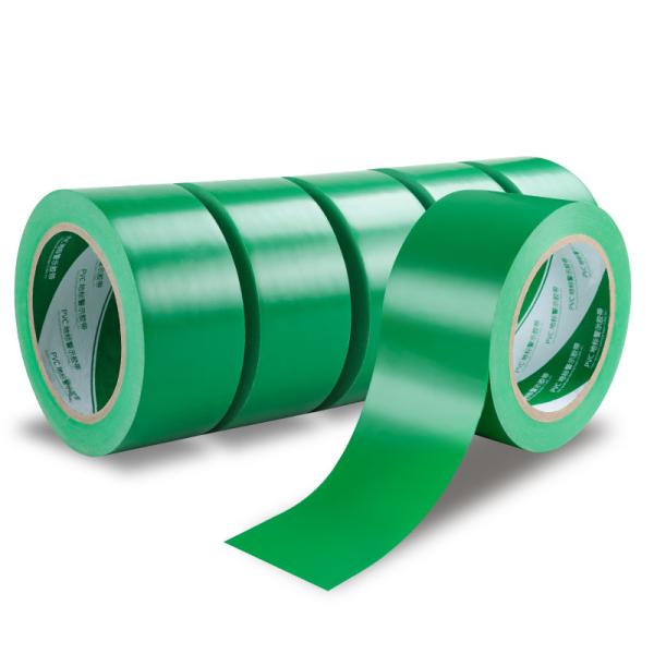 Quality Coloured Outdoor Rubber PVC Marking Tape ESD Warning 20mm for sale
