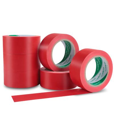 China Abrasieve PVC-markeringsband voor magazijnen 25 mm Voorzichtigheidssignalen voor gevaar op de grond Te koop