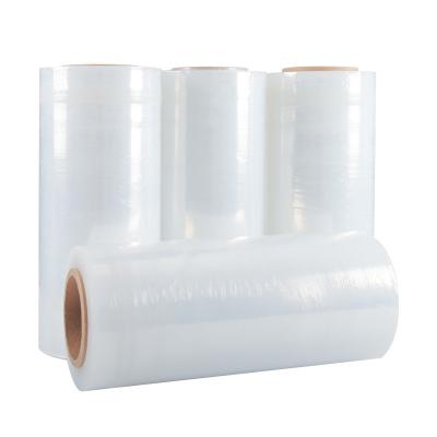 China Custom Lldpe PE Stretch Film Wrap Roll For Pallet Packing for sale