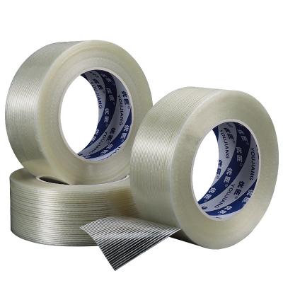 China OEM Strapping Fiberglass Reinforced Tape Self Adhesive For Packing for sale