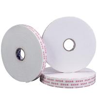 china High Viscosity White Double Sided Foam Tape Polyethylene PE Jumbo Roll