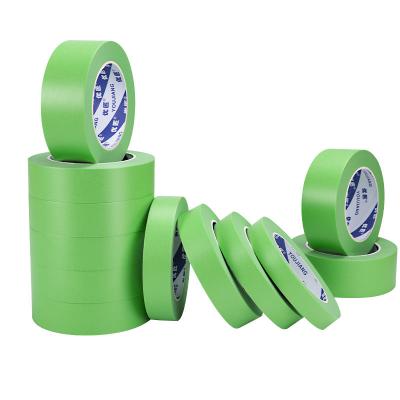 Китай Зелёная клейкая лента для маскировки ваши водонепроницаемая красочная 5 мм продается