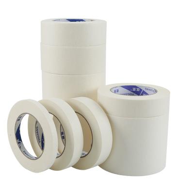 China Removable Self Adhesive White Painters Masking Tape 3 inch For Indoor Wall OEM for sale