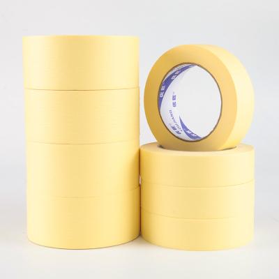 China Strong Rubber Glue High Quality Decorative Crepe 2 Inch General Purpose Masking Paper Tape for sale