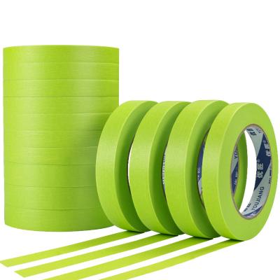 China China Factory Green Masking Tape Crepe Paper Masking Tape for sale