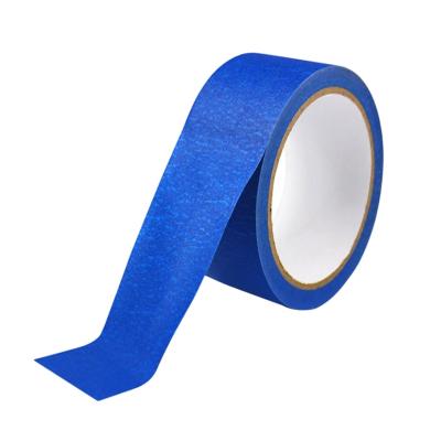 China Youjiang anti-UV14 dias fita azul pintor papel interior masking fita jumbo rolo para pintura escrevível à venda