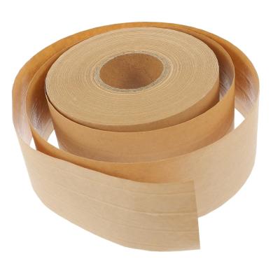 Chine Water Activated Gummed Kraft Paper Tape Packaging Shipping Tape Roll à vendre