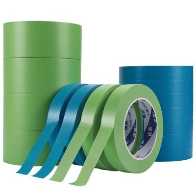 China Green 24mm Low Tack Painters Washi Masking Tape For Painting Artists Decorating for sale