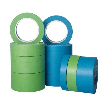 China Masking Tape 24mm Painting Decorating Artist Craft Green Painters Tape Masking For Indoor for sale