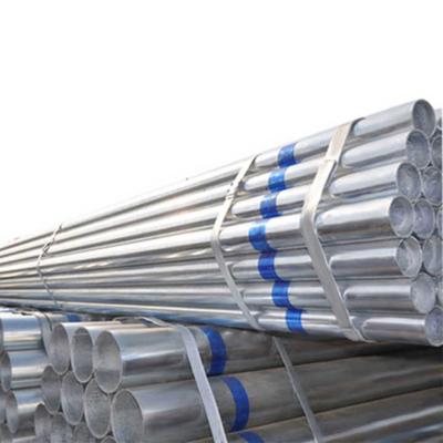 China Dellok GI tubo de aço galvanizado tubo redondo preço para estrutura de estufa com grande preço à venda