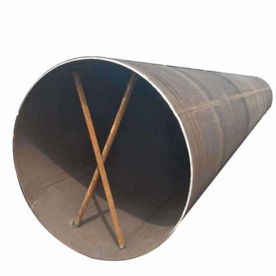 China ASTM A106 MS Low Carbon Welded LSAW Steel Pipe Long Straight Welded Seam for sale