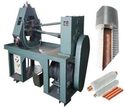 China DELLOK Extruded Fin Tube Machine for Heat Exchangers & Coolers used bimetallic high fin tube for sale