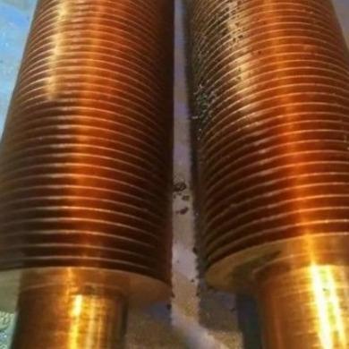 China DELLOK Copper G Embedded Finned Tube For Condensers for sale