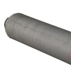 China Dellok tubo de aleta de aluminio incrustado para enfriador de aire de caldera en venta