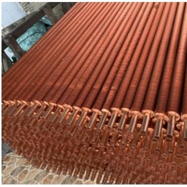 China DELLOK Copper L Type Finned Tube For Air Coolers for sale