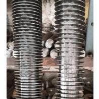 China DELLOK  Carbon Steel Spiral Crimped Elliptical Finned Tube for sale