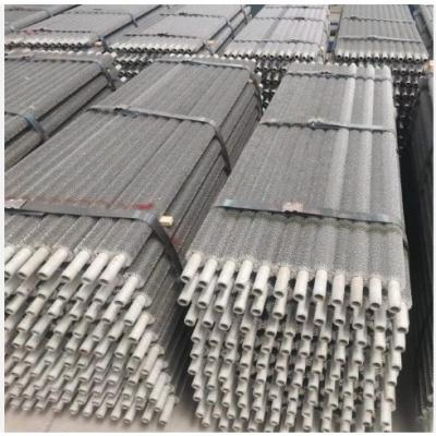 China DELLOK  High Efficiency Welded Spiral Serrated Finned Tube Suppliers for sale