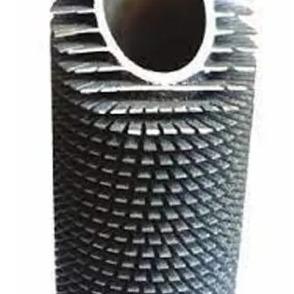 China DELLOK Ferro inoxidável de troca de calor espiral serrilhado tubo de nadadeira industrial para caldeira à venda