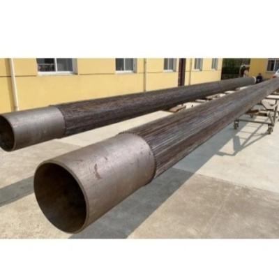 China DELLOK High Frequency Welded Longitudinal Fin Tube Air Heater for sale
