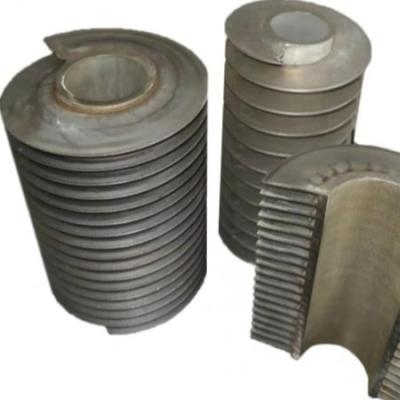 China DELLOK High Efficiency Heat Exchange Welded Fin Tube Coil for sale