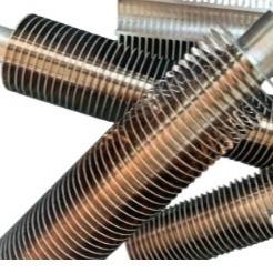 China DELLOK Intercambiador de calor soldado de tubos de aleta de bobina de recocido en venta