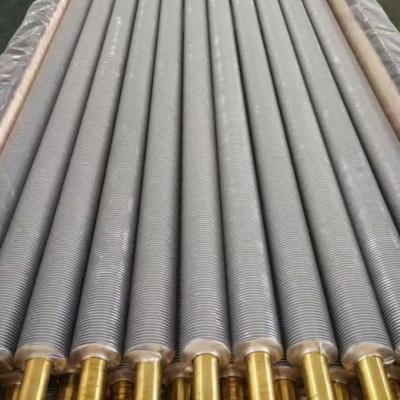 China DELLOK Stainless Steel L Finned Tube For Air Conditioner / Heat Exchanger for sale