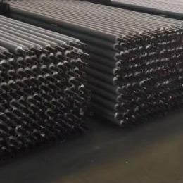 China Carbon Steel L Finned Tube with Fin Pitch 10 Fins Per Inch / Customized Voltage for sale