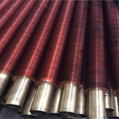 China Tubos de aleta bajos de los serpentines de calentamiento del cobre de la confianza de DELLOK SB111 C12200 en venta