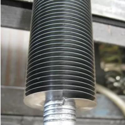 中国 10のFPIのアルミニウムひれ付き管を冷却するDELLOKの螺旋形の溝 販売のため