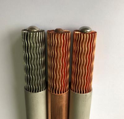China Tubería de cobre flexible de la onda S30408 2205 internos del estiramiento del CE EN10204 de DELLOK en venta