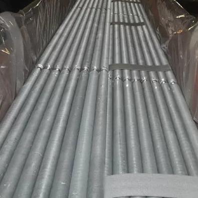 China DELLOK Steel Frame Grooved G Type H14 Height 16mm Aluminum Fin Tubes for sale