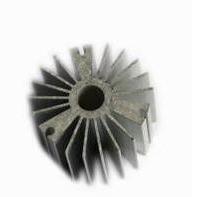 China DELLOK Heat Sink Small Longitudinal Fins 50mm Stainless Steel Round Pipe for sale