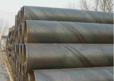 China DELLOK Q235B Large diameter spiral welded and black steel pipe SSAW tubes diameter carbon spiral pipe for sale