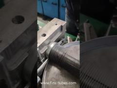 Industrial G Type Finned Tube Aluminum Alloy Seamless Welded