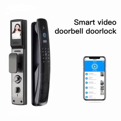 China Tuya Wifi Smart Door Lock Household com reconhecimento facial à venda