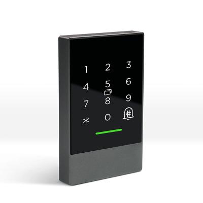 China Mobiliário Eletrônico teclado digital fechadura porta leitor de cartão Ble App Smart Lock IP66 impermeável à venda