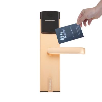 China Fechadura de hotel RFID de aço inoxidável Fechaduras de porta de entrada sem chave à venda