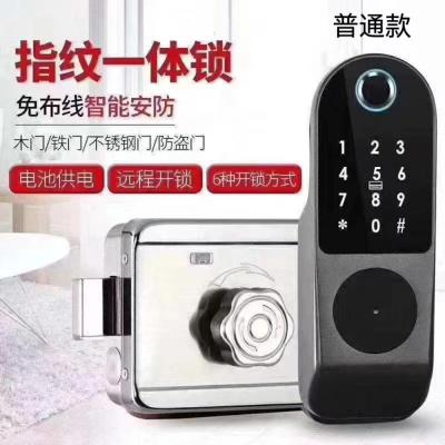 China Smart Door Lock vingerafdruksensor deur slot slimme voordeur sloten Te koop