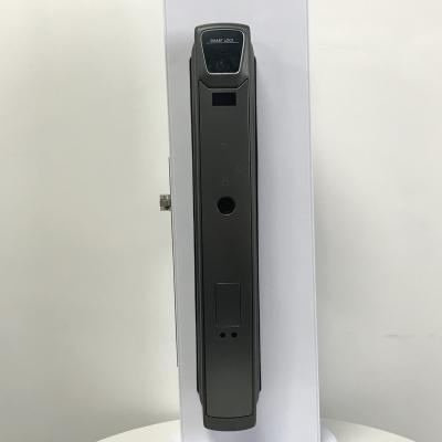 China Aluminum alloy Finger Recognition Door Locks , Wifi Smart Biometric Door Lock for sale