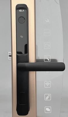 China Digital Keyless Door Handle Lock / Smart Door Lock For Hotel for sale
