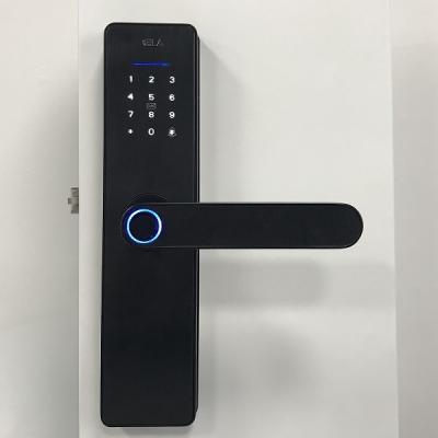 China Cerradura inteligente biométrica de aleación de aluminio con sensor de huellas dactilares en venta