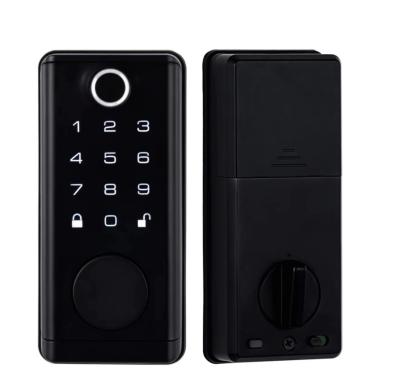 China Smart Look Glass Door Fingerprint Lock Multi Function for sale