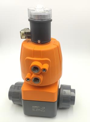 China PN 10 Plastic Diaphragm Operated Solenoid Valve ANSI Standard for sale